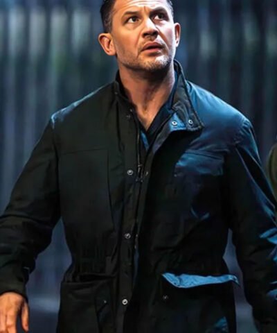 Tom Hardy MobLand 2025 Black Jacket