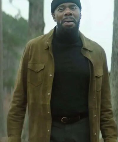 The Madness Muncie Daniels Olive Green Jacket