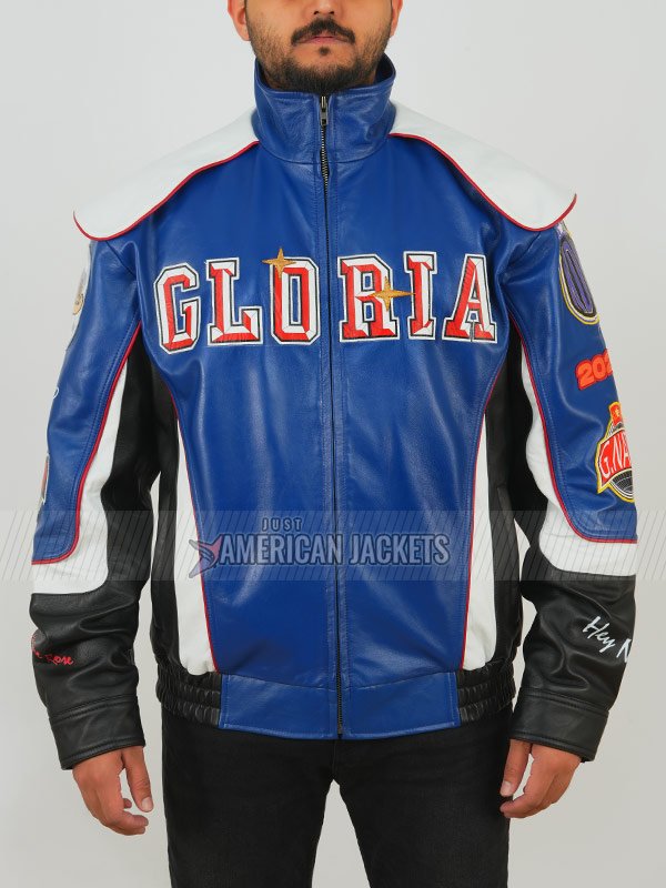 Super Bowl LIX Kendrick Lamar Jacket American Rapper Kendrick Lamar Super Bowl LIX Blue Jacket