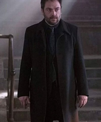 Mark Sheppard Supernatural Wool Coat