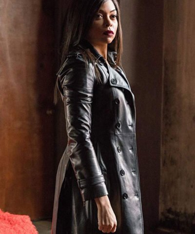 Proud Mary Taraji P. Henson Leather Trench Coat