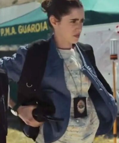 Mariela Garriga When No One Sees Us Blue Jacket