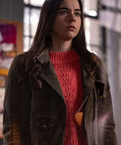 Sarah Desjardins Yellowjackets Suede Leather Jacket