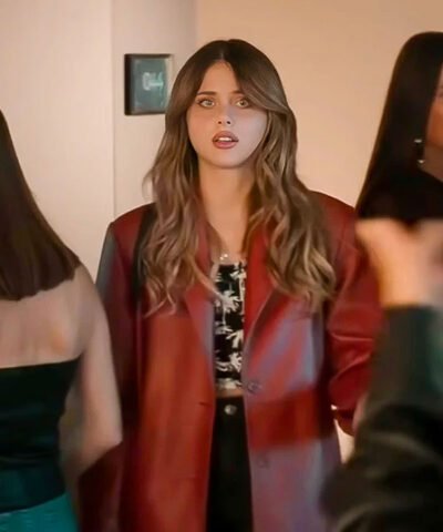 Nicole Wallace Culpa Tuya Nicole Leather Blazer