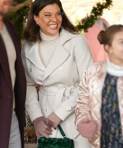 Mom's Christmas Boyfriend 2023 Jeananne Goossen White Coat