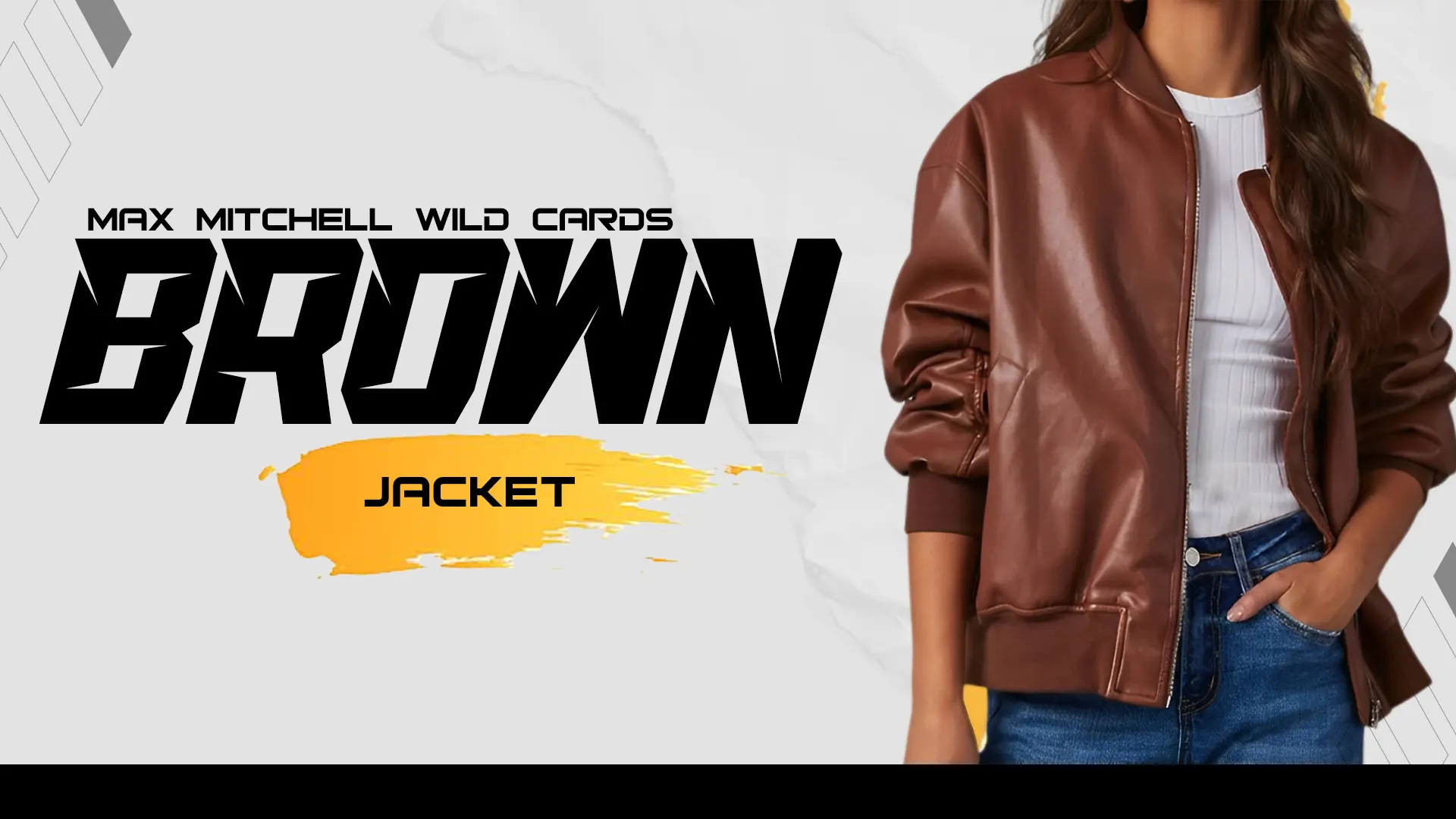Max Mitchell Wild Cards brown jacket