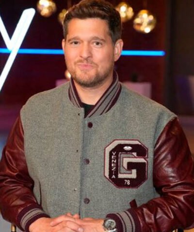 The voice S27 Michael Buble Varsity Jacket