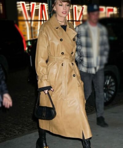 Taylor Swift Brown Trench Coat