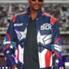 Buy Anthony Mackie Daytona 500 Leather Jacket