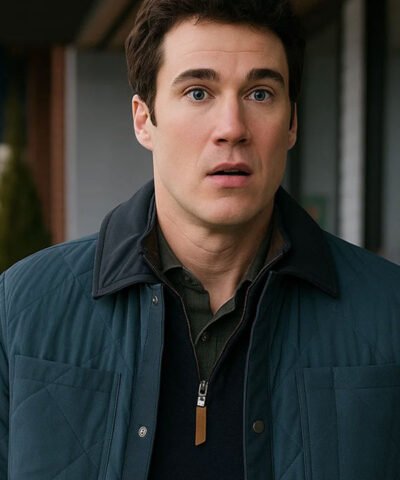 Shop Ben Hawthorne Resident Alien S04 Levi Fiehler Blue Jacket