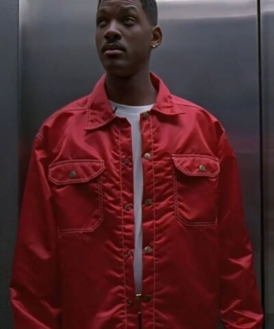 Shop Jay Men in Black Movie Will Smith Satin Jacket