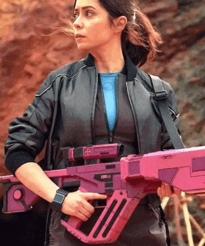 Buy Nanette Cole TV-Series Black Mirror SO7 Cristin Milioti Bomber Jacket