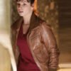 Buy Doctor Who S03 Kathy Nightingale Brown Jacket