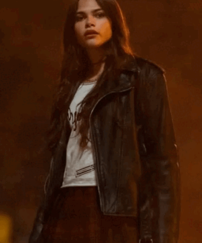 Buy Christy Renault Movie Fear Street Prom Queen 2025 Ariana Greenblatt Leather Jacket