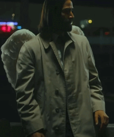 Buy Gabriel Movie Good Fortune Keanu Reeves Beige Coat