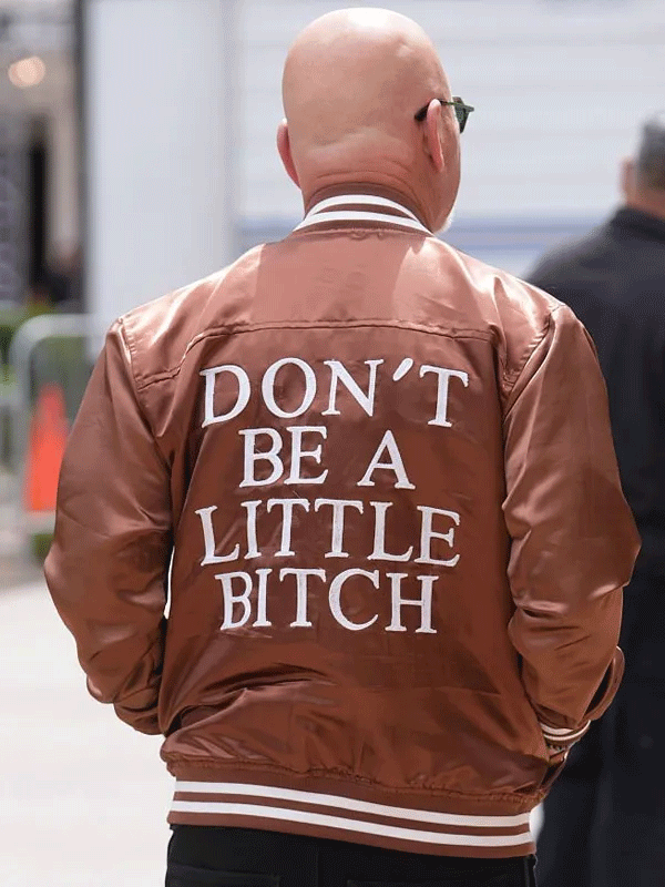 Howie Mandel America’s Got Talent Brown Jacket Buy Howie Mandel America's Got Talent Varsity Jacket