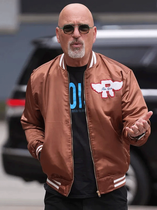 Howie Mandel America's Got Talent Varsity Jacket Shop Howie Mandel America’s Got Talent Brown Jacket