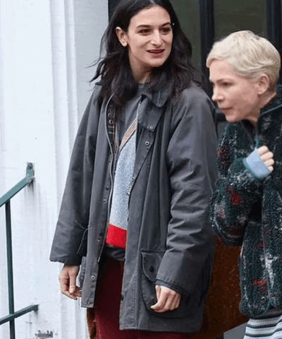 Buy Jenny Slate Dying for Sex SO1 Grey Jacket