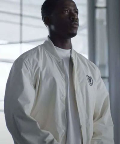 Shop Joshua Pearce The Movie 2025 Damson Idris White Jacket