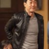 Buy Kenneth Choi 9-1-1 S08 Black Leather Jacket