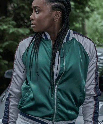 Buy KiKi Layne Movie The Old Guard Bomber Jacket