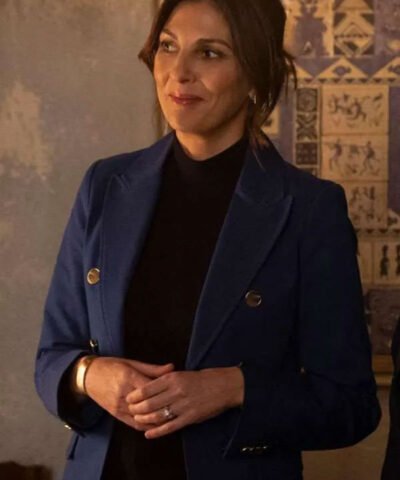 Shop Gina Bellman Leverage Redemption S01 Sophie Devereaux Blazer