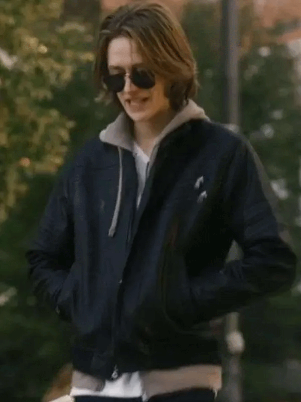 Movie Winter Spring Summer or Fall Percy Hynes White Leather Jacket Shop Barnes Movie Winter Spring Summer or Fall Percy Hynes White Black Jacket