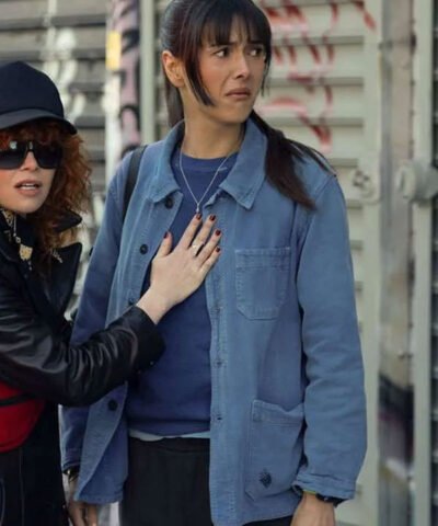 Shop Patti Harrison TV-Series Poker Face 2025 Alex Blue Jacket