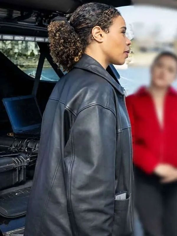Roxy Sternberg FBI Most Wanted 2024 Sheryll Barnes Jacket Buy Sheryll Barnes FBI Most Wanted Black Jacket