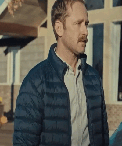 Shop Ben Foster Movie Sharp Corner Josh McCall Blue Jacket