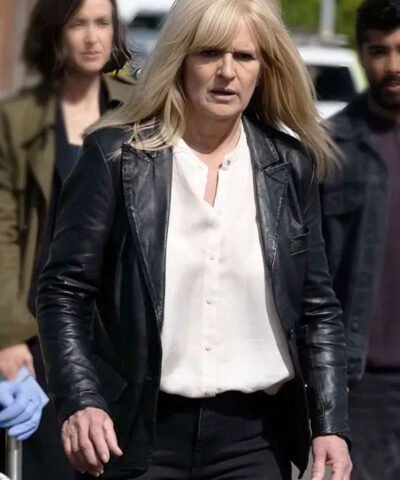 Buy Protection DI Liz Nyles Leather Blazer