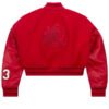 Buy Teyana Taylor Red Varsity Jacket