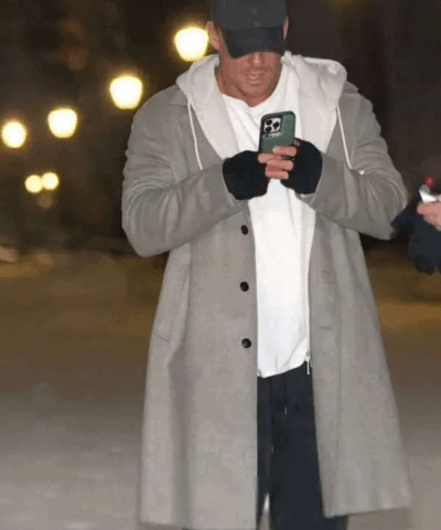 Shop Vance The Man with the Bag 2025 Alan Ritchson Trench Coat