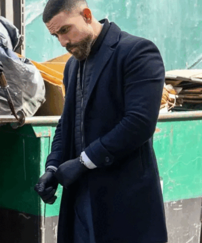 Buy FBI 2025 Omar Adom Zidan Wool Coat