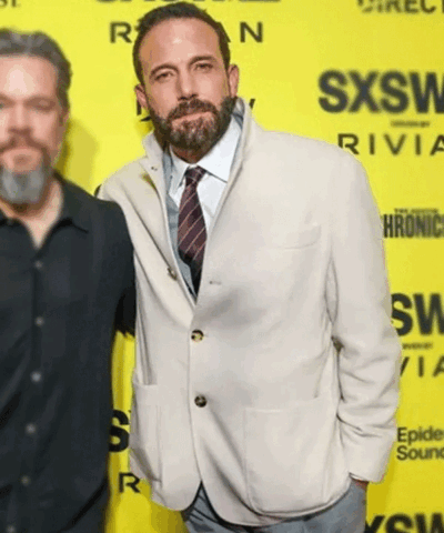 Buy Ben Affleck The Accountant 2025 Beige Jacket
