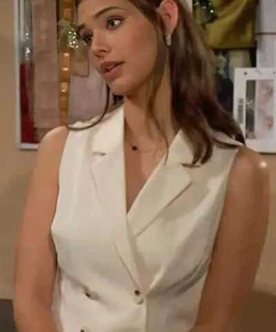 Shop Electra Forrester Bold and the Beautiful S38 Laneya Grace White Vest