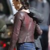 Buy Jack Reacher Never Go Back Cobie Smulders Leather Jacket