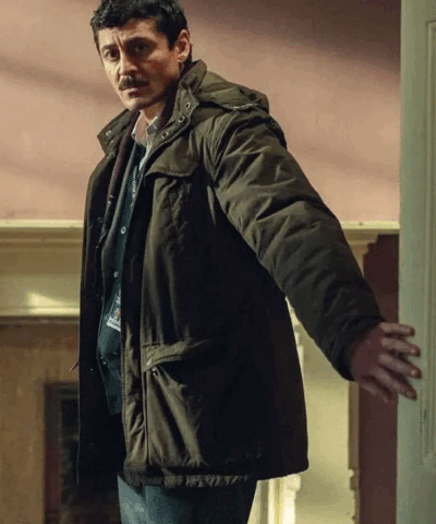 Buy Dept Q Alexej Manvelov Green Jacket