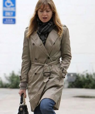 Buy LA Ellen Pompeo Grey Coat