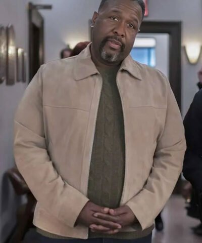 Buy Elsbeth Captain Wagner Suede Leather Jacket