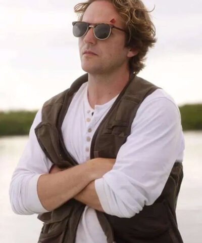 Shop Young William Movie Looking Through Water 2025 Michael Stahl-David Brown Vest