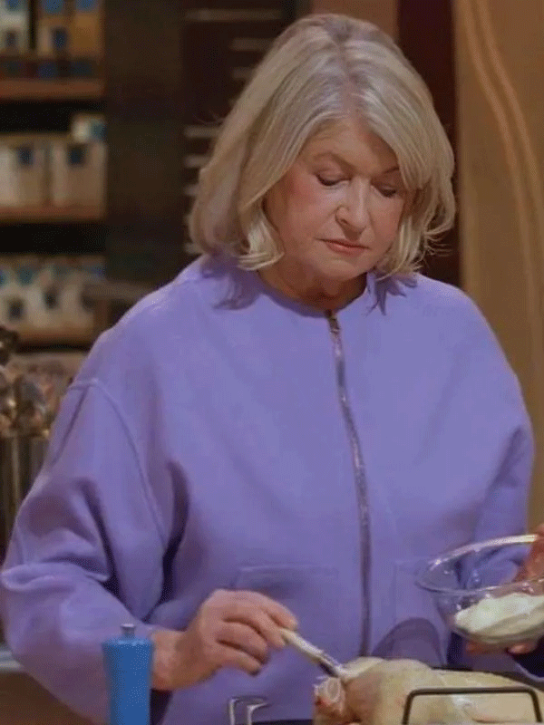 Martha Stewart TV-Series Yes, Chef! 2025 Jacket Shop Martha Stewart Yes, Chef! SO1 Purple Jacket