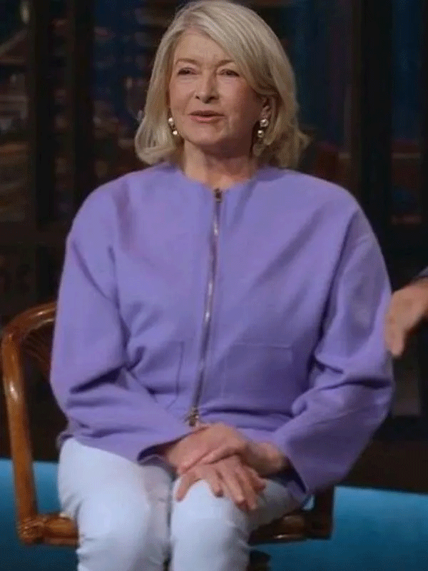 Martha Stewart Yes, Chef! SO1 Purple Jacket Buy Martha Stewart TV-Series Yes, Chef! Jacket