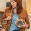 Buy Motherland Diane Morgan Suede Leather Jacket
