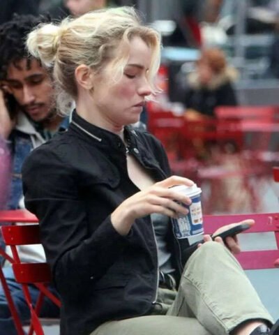 Shop Willa Fitzgerald Relay 2025 Rosetti Black Jacket