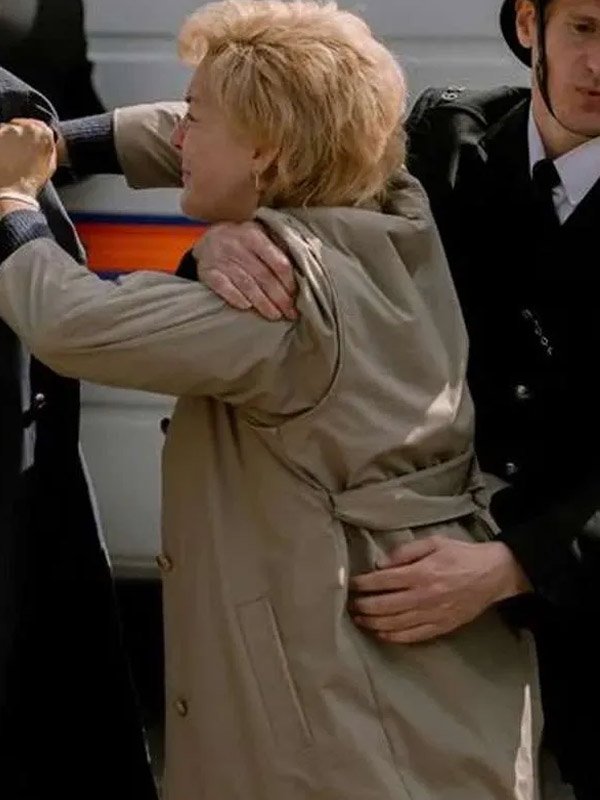 Ann Ming I Fought the Law 2025 Beige Trench Coat I Fought the Law Ann Ming 2025 Beige Trench Coat