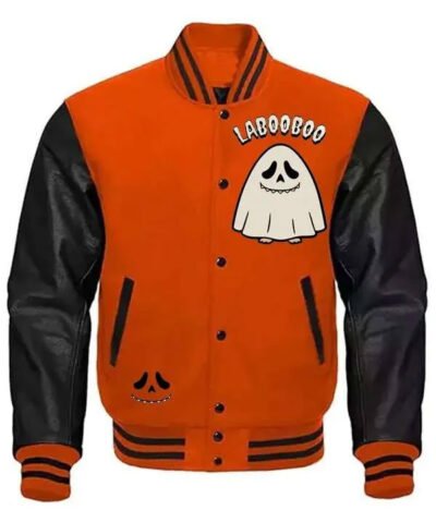 Shop Labubu Ghostface Varsity Jacket