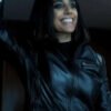 Buy Lila Pitts Ritu Arya Black Leather Jacket