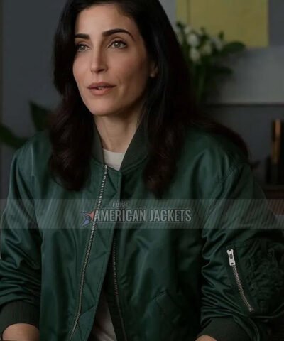 The Sandman Lyta Hall Green Bomber Jacket