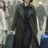 Polina Vilkov Mayfair Witches 2025 Green Trench Coat